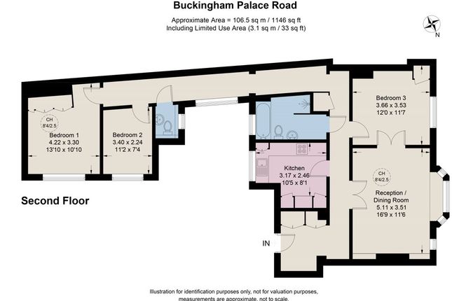 Property for sale in Buckingham Palace Road, London