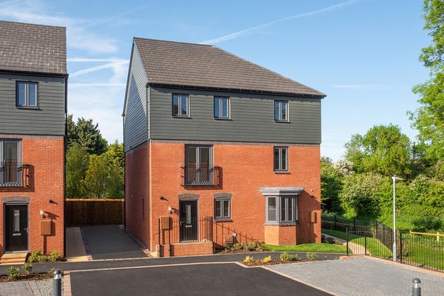Thumbnail End terrace house for sale in "Cannington" at Beverly Close, Houlton, Rugby