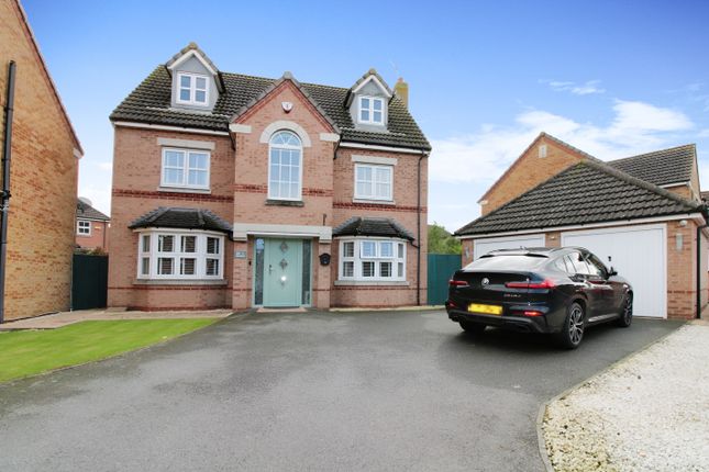 Detached house for sale in Badcock Way, Fleckney, Leicester