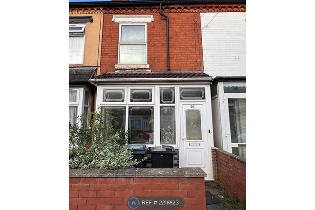 Thumbnail Terraced house to rent in Solihull Road, Sparkhill, Birmingham