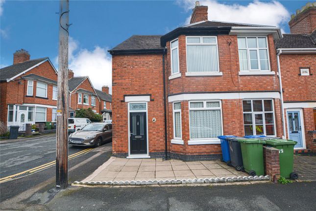 Thumbnail End terrace house for sale in Cherry Street, Tamworth, Staffordshire