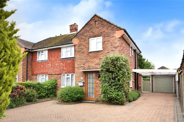 Thumbnail Semi-detached house for sale in Smallfield, Horley