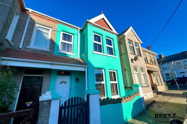Terraced house for sale in Nantucket Avenue, Milford Haven, Pembrokeshire.
