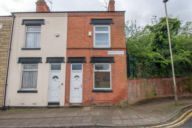 Thumbnail End terrace house for sale in Beatrice Road, Leicester