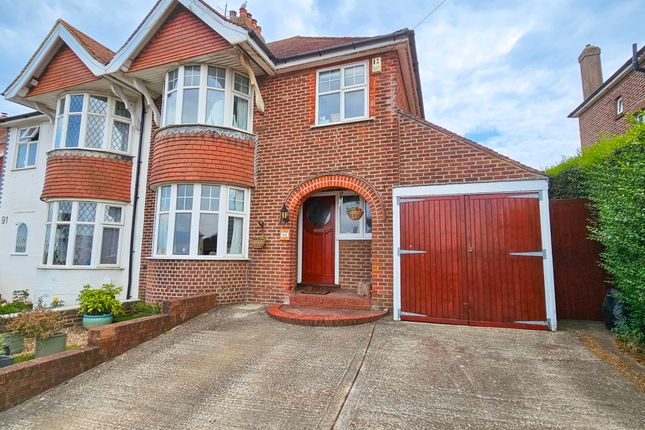Thumbnail Semi-detached house for sale in Brighton Road, Newhaven