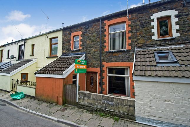 Thumbnail Terraced house for sale in Woodfield Terrace, Porth