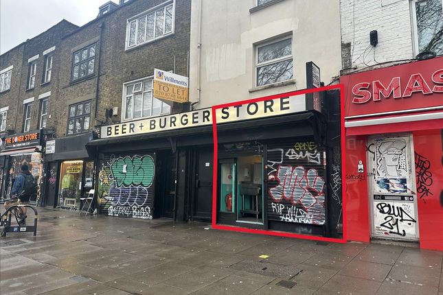 Thumbnail Commercial property to let in Kingsland Road, London
