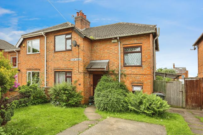 Thumbnail Semi-detached house for sale in Tyler Avenue, Loughborough, Leicestershire