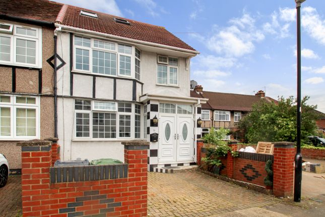 Thumbnail End terrace house for sale in Churchill Avenue, Uxbridge, Greater London