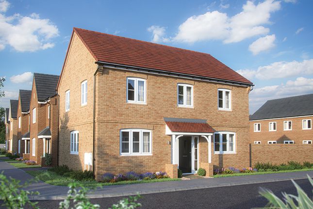 Thumbnail Detached house for sale in "The Chestnut II" at Overstone Lane, Overstone, Northampton