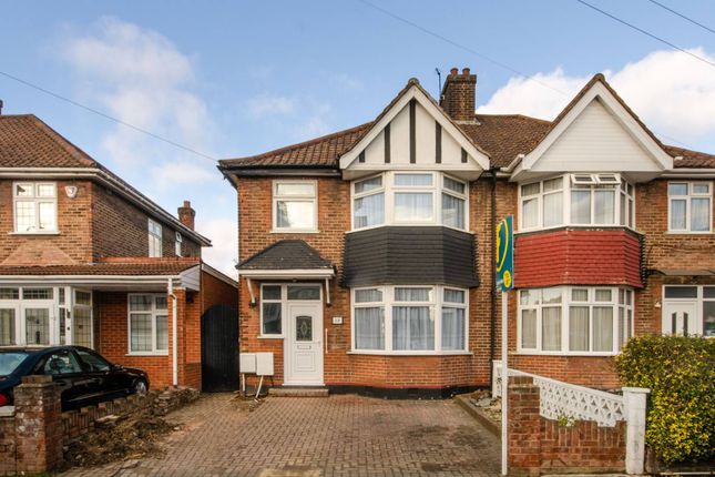 Thumbnail Semi-detached house to rent in Derek Avenue, Wembley