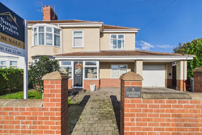 4-bed semi-detached on Holmfield Avenue, South Shields, £320,000