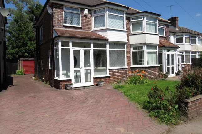 Thumbnail Semi-detached house to rent in Bromford Road, Hodge Hill, Birmingham