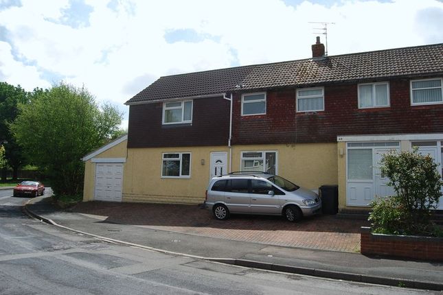 Thumbnail Semi-detached house for sale in Buckingham Road, Lawn, Swindon