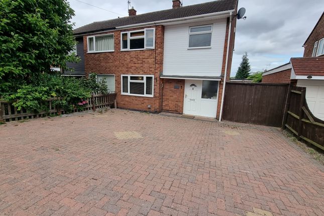 Semi-detached house for sale in Blenheim Road, Birstall, Leicester