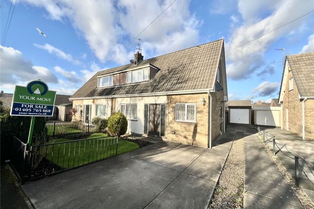 Thumbnail Semi-detached house for sale in Kennedy Drive, Goole
