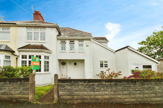 Thumbnail Semi-detached house for sale in Pwllmawr Avenue, Rumney, Cardiff