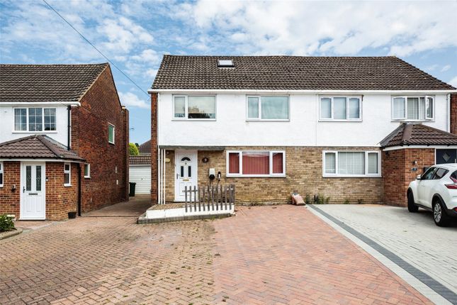 Thumbnail Semi-detached house for sale in Shelley Close, Crawley, West Sussex