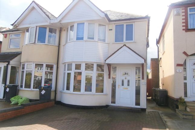 Thumbnail Semi-detached house to rent in Mildenhall Road, Great Barr, Birmingham, West Midlands