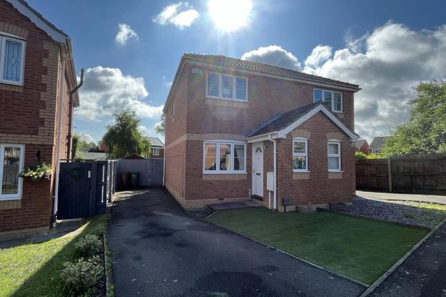 Semi-detached house for sale in Teasel Drive, Woodville, Swadlincote