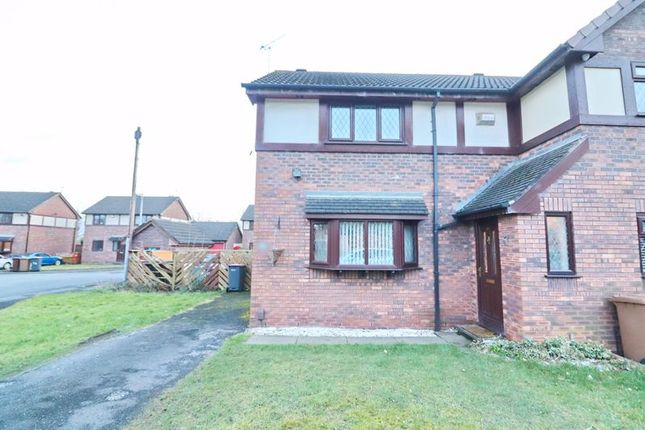 Thumbnail Semi-detached house for sale in Holyoake Road, Worsley, Manchester