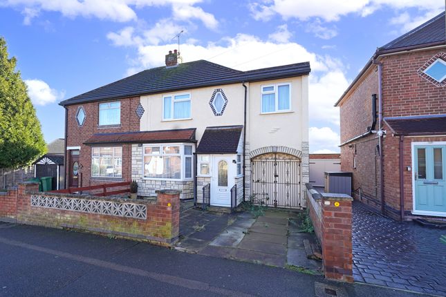 Thumbnail Semi-detached house for sale in Lime Tree Road, Enderby, Leicester, Leicestershire