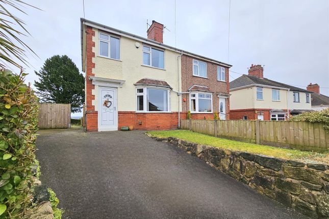 Thumbnail Semi-detached house for sale in Church Lane, Mow Cop, Stoke-On-Trent