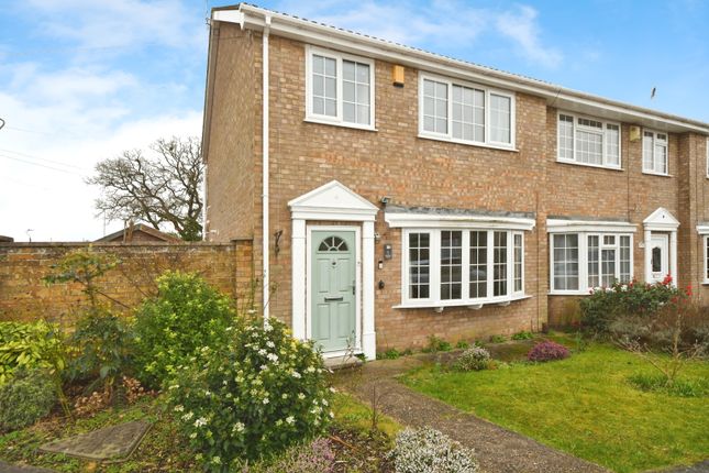 Thumbnail End terrace house for sale in Glenbank Close, North Hykeham, Lincoln