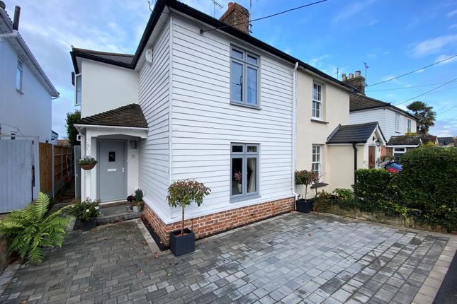 Thumbnail Semi-detached house for sale in Crow Green Road, Pilgrims Hatch, Brentwood