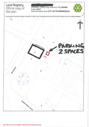 Parking/garage for sale in Broadway, Peterborough