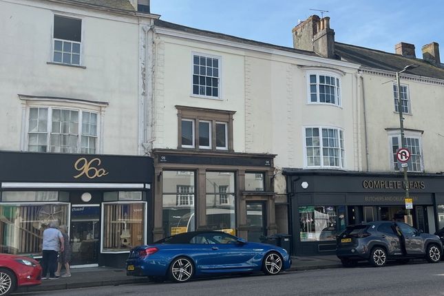 Retail premises to let in 98, High Street, Honiton, Devon