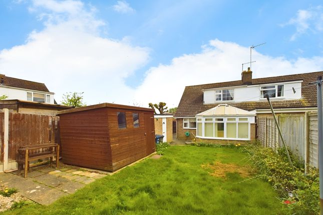 Semi-detached house for sale in Hatfield Road, Sawtry, Cambridgeshire.