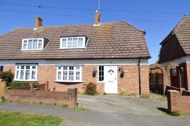 Thumbnail Semi-detached house for sale in Clare Crescent, Leatherhead