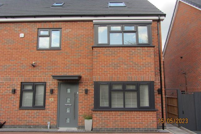 Semi-detached house to rent in Rosewood Mews, Leicester