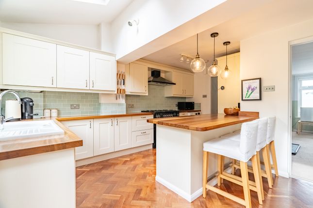 Terraced house for sale in Drakes Drive, St. Albans, Hertfordshire