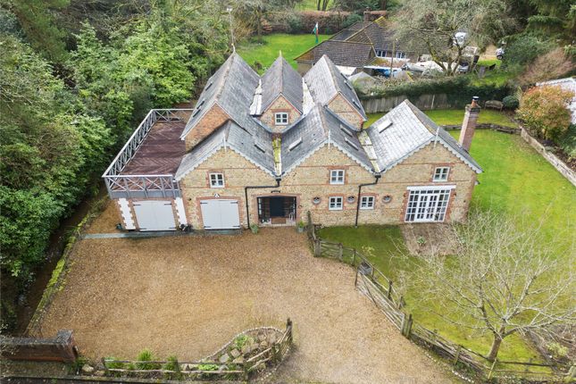 Thumbnail Detached house for sale in Bourne Grove, Lower Bourne, Farnham, Surrey
