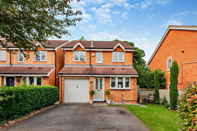 Thumbnail Detached house for sale in Redwoods, Addlestone