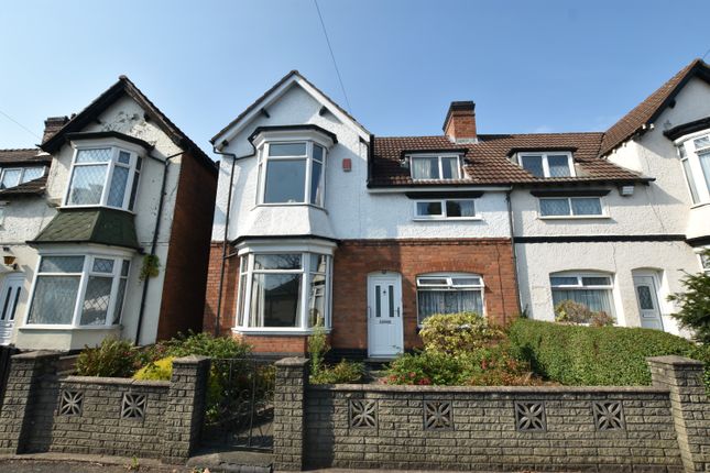 Thumbnail Semi-detached house for sale in Shaftmoor Lane, Acocks Green, Birmingham