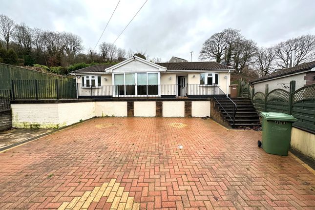 Thumbnail Detached bungalow for sale in Greenfield Terrace, Argoed, Blackwood