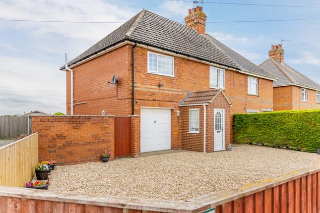 Semi-detached house for sale in Council Houses, Hurns End, Old Leake