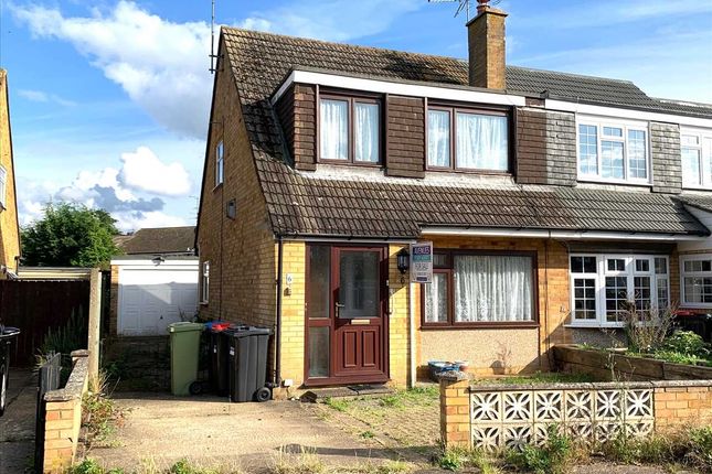 Thumbnail Semi-detached house for sale in Manor Road, Old Wolverton, Milton Keynes
