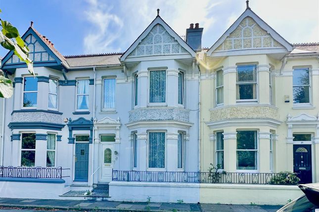 Thumbnail Terraced house for sale in Cleveland Road, Plymouth