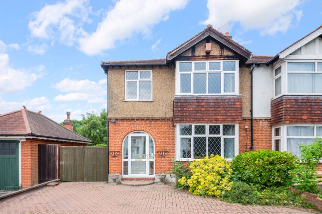 Thumbnail Semi-detached house for sale in Hook Road, Chessington, Surrey