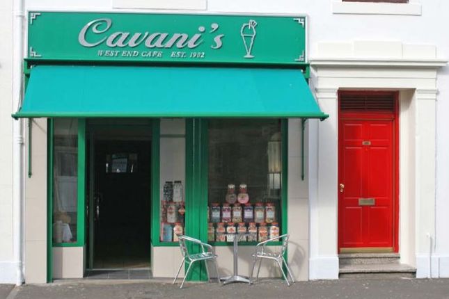 Commercial property for sale in Cavani's West End Cafe, 68 Hamilton Street, Saltcoats