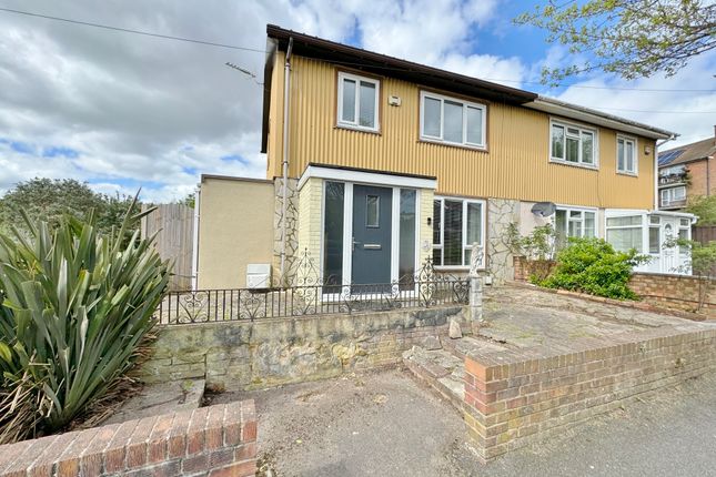 Thumbnail Semi-detached house for sale in Deerhurst Crescent, Cosham, Portsmouth