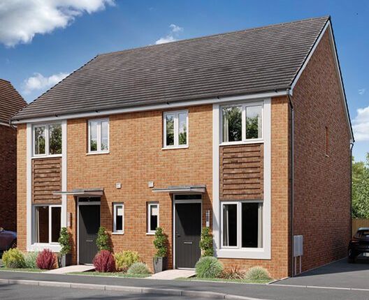 Thumbnail Semi-detached house for sale in "The Mirin" at Norton Road, Broomhall, Worcester