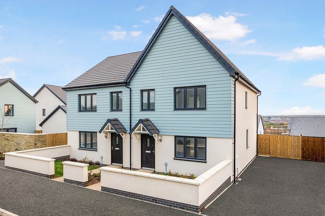 Thumbnail Semi-detached house for sale in "The Hazel" at Bay View Road, Northam, Bideford