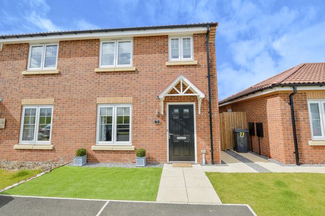 Thumbnail Semi-detached house for sale in Cotswold Street, Brompton, Northallerton