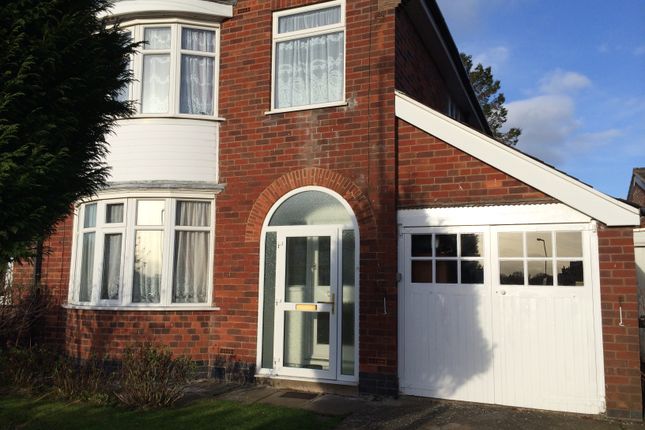 Thumbnail Semi-detached house to rent in Romway Road, Evington, Leicester