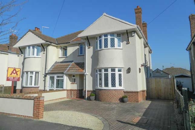 Thumbnail Semi-detached house to rent in Totterdown Road, Weston-Super-Mare